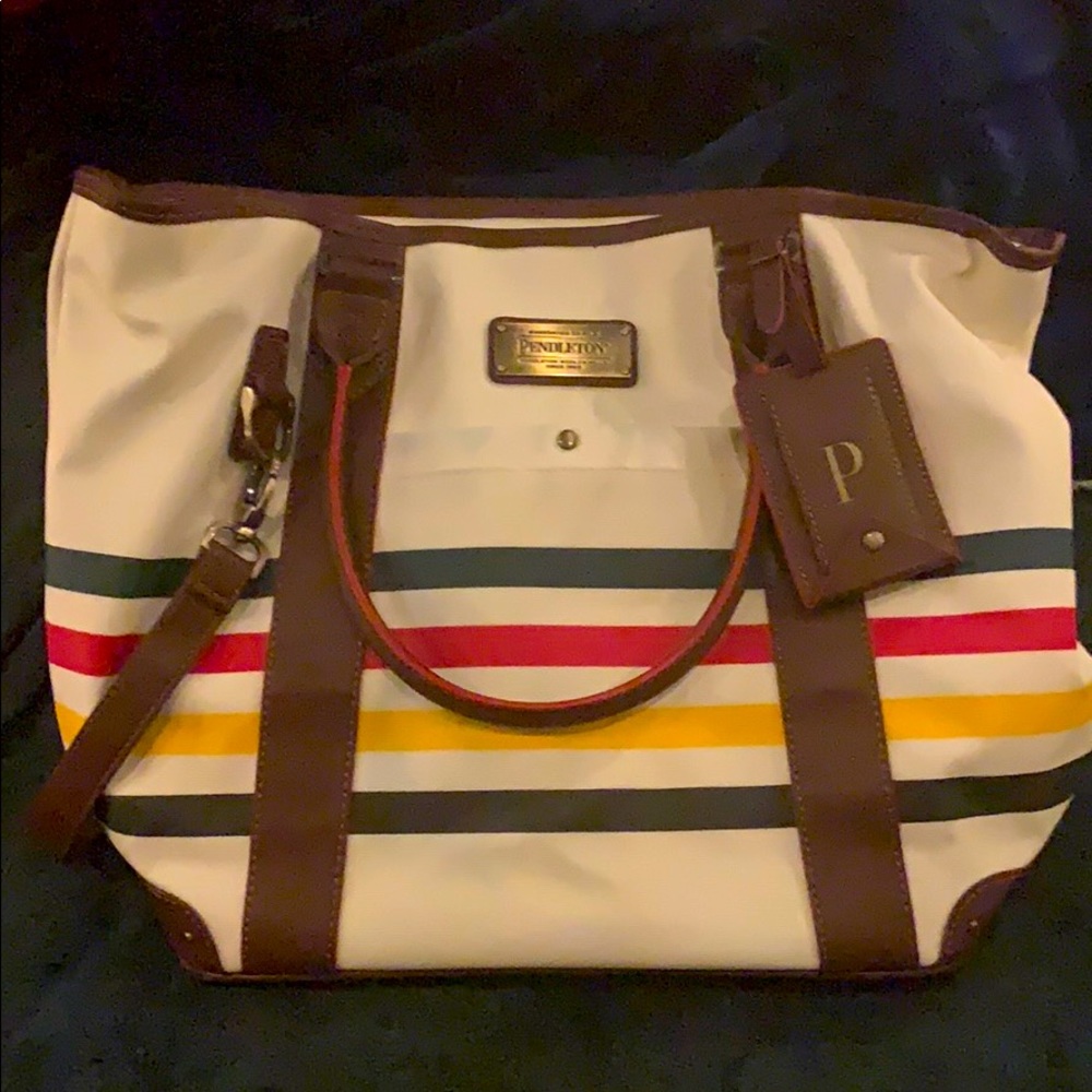 Pendleton Glacier National Park travel tote